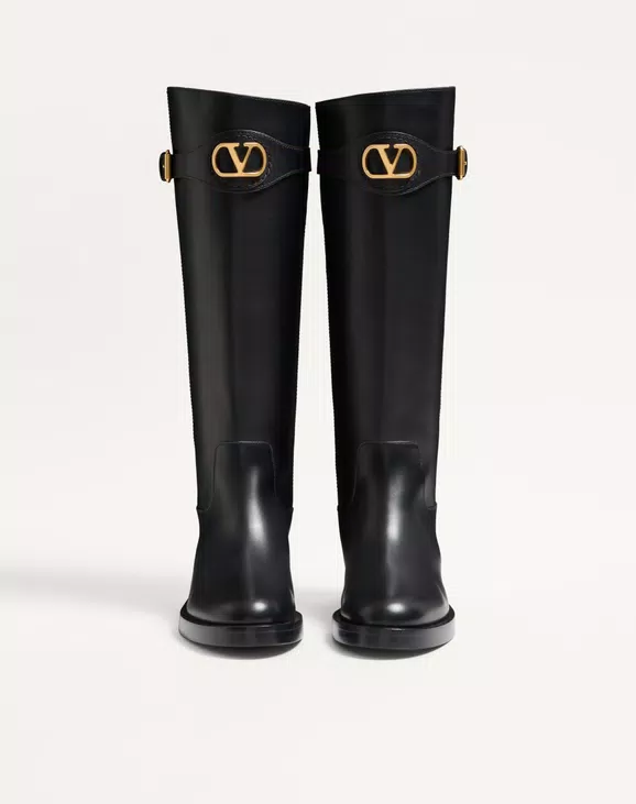 Valentino Vlogo Signature Calfskin Boot 30Mm - Image 5